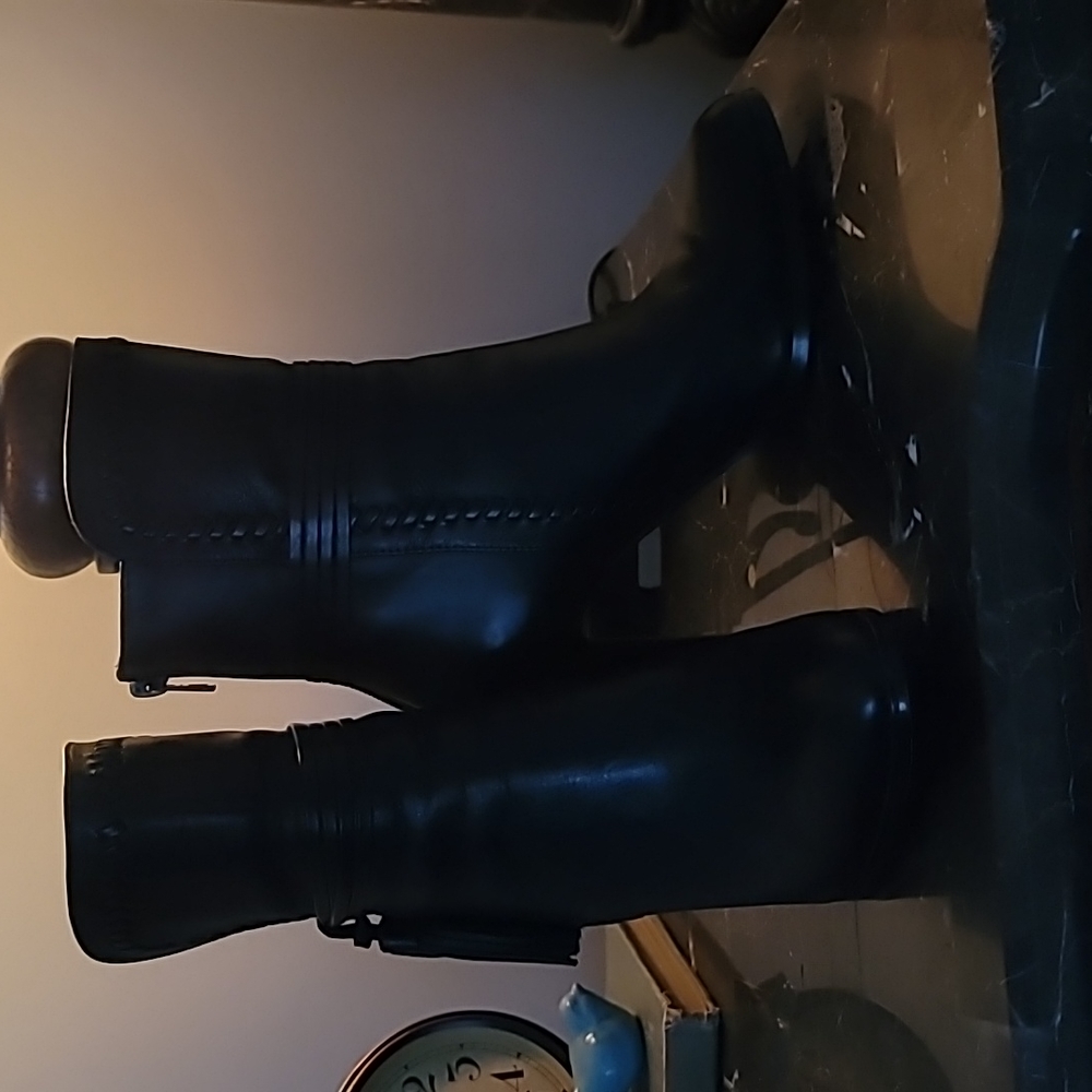 Coach black size 7.5B Jessie ankle boots